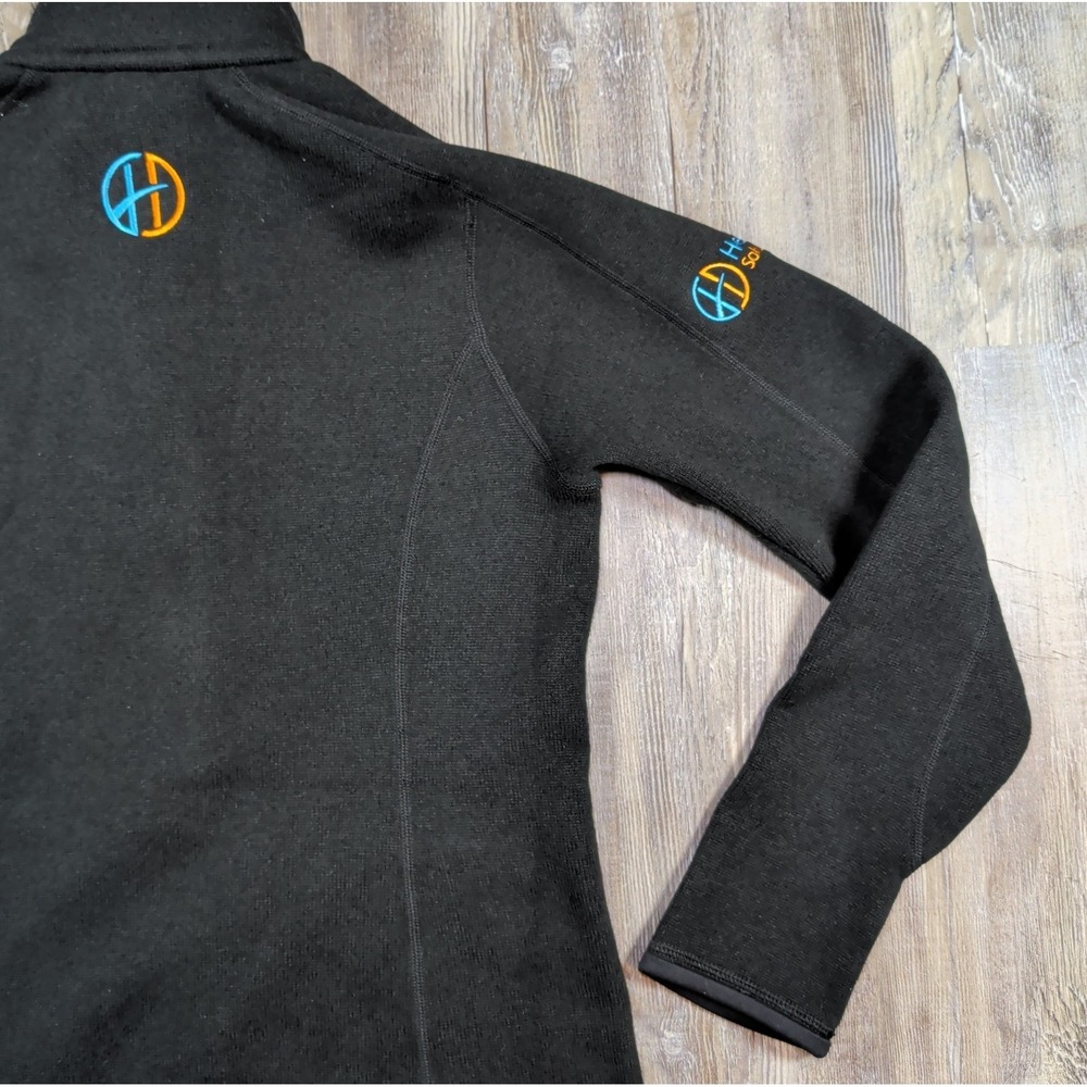 Patagonia Better Sweater Jacket Full Zip Women's Size Medium Black Company Logo - Picture 11 of 12